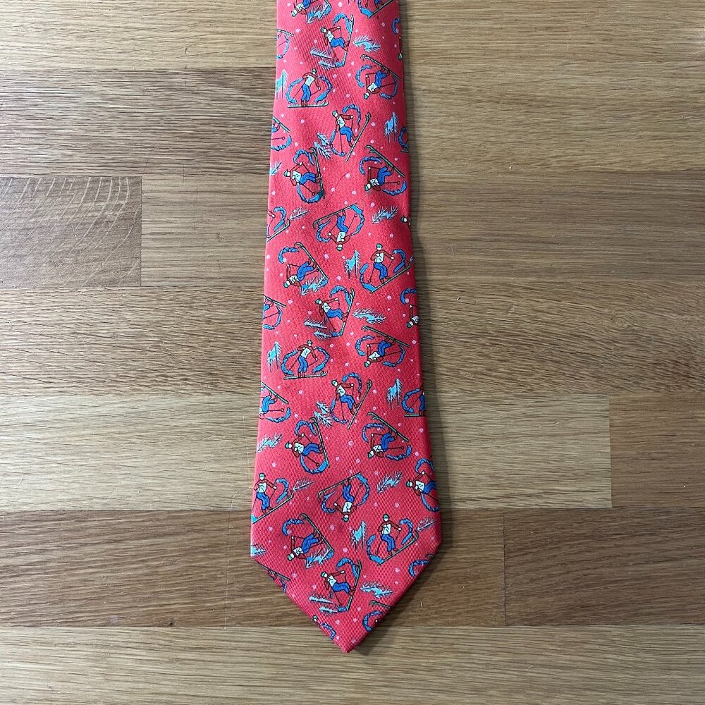Hermès Tie: 7601 SA → Skiers Tie